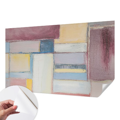 Dekoracyjna fototapeta na ścianę z geometrycznym wzorem