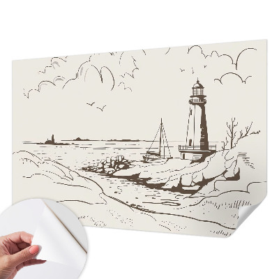 Fototapeta na ścianę Przybrzeżny pejzaż