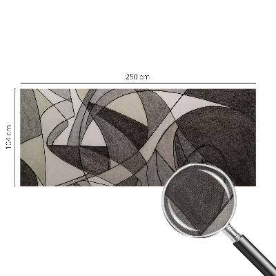 Dekoracyjna fototapeta na ścianę z geometrycznym abstrakcyjnym wzorem