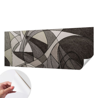 Dekoracyjna fototapeta na ścianę z geometrycznym abstrakcyjnym wzorem