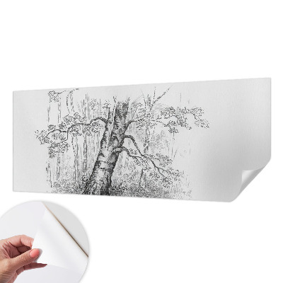 Fototapeta na ścianę z motywem drzewa leśnego