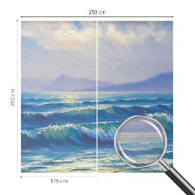 Tapeta fotograficzna z motywem morskich fal
