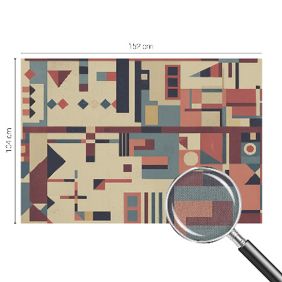 Fototapeta samoprzylepna z nadrukiem wzór abstrakcyjnej kompozycji
