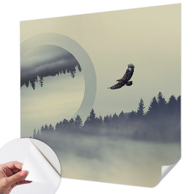 Fototapeta na ścianę z motywem leśnego pejzażu