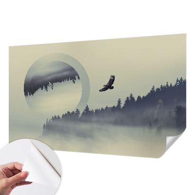 Fototapeta na ścianę z motywem leśnego pejzażu