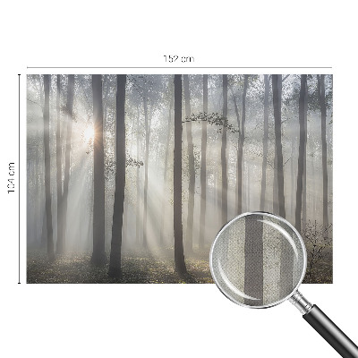 Fototapeta samoprzylepna do sypialni z motywem eterycznego lasu