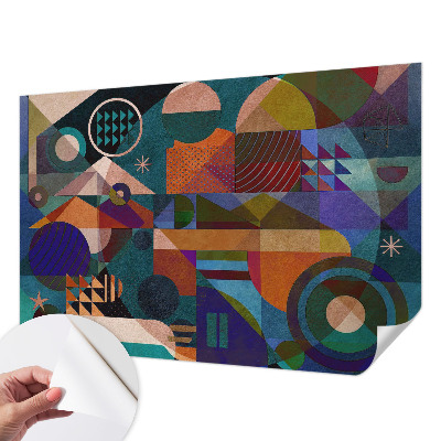 Fototapeta samoprzylepna z nadrukiem Geometryczna sztuka