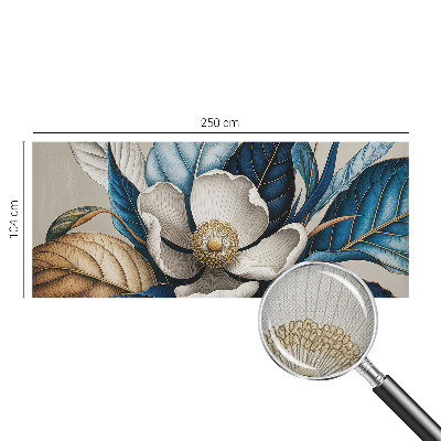 Tapeta fotograficzna z eleganckim motywem florystycznym