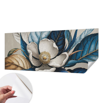Tapeta fotograficzna z eleganckim motywem florystycznym