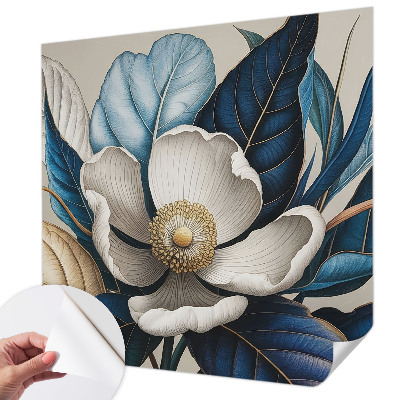 Tapeta fotograficzna z eleganckim motywem florystycznym