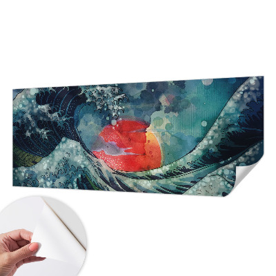 Fototapeta samoprzylepna z nadrukiem o motywie oceanicznego wschodu