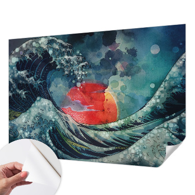 Fototapeta samoprzylepna z nadrukiem o motywie oceanicznego wschodu