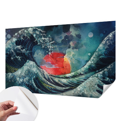 Fototapeta samoprzylepna z nadrukiem o motywie oceanicznego wschodu