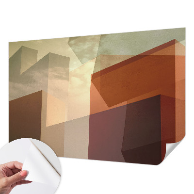 Tapeta fotograficzna samoprzylepna Abstrakcyjne bryły