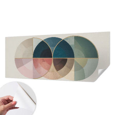 Dekoracyjna fototapeta na ścianę o geometrycznym, eleganckim wzorze
