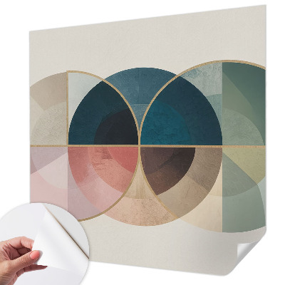 Dekoracyjna fototapeta na ścianę o geometrycznym, eleganckim wzorze