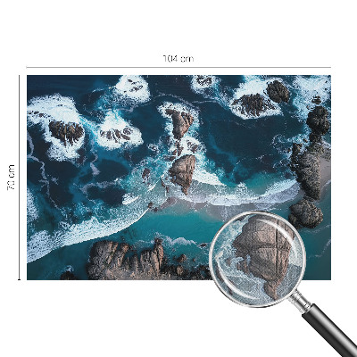 Tapeta fotograficzna z motywem oceanicznych fal