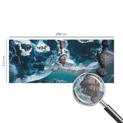 Tapeta fotograficzna z motywem oceanicznych fal
