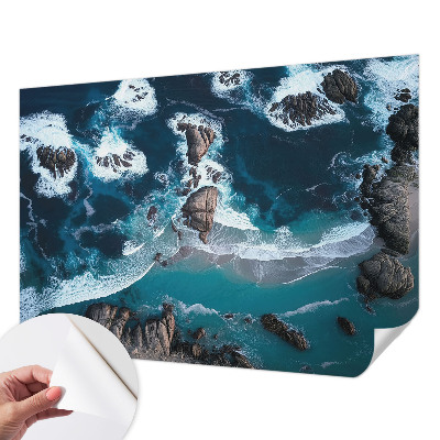 Tapeta fotograficzna z motywem oceanicznych fal