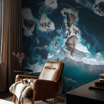 Tapeta fotograficzna z motywem oceanicznych fal