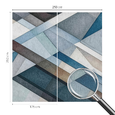 Fototapeta na ścianę z motywem abstrakcyjnej geometrii