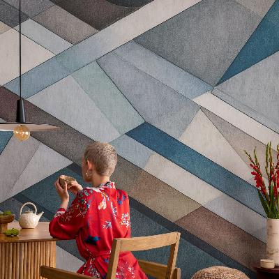 Fototapeta na ścianę z motywem abstrakcyjnej geometrii