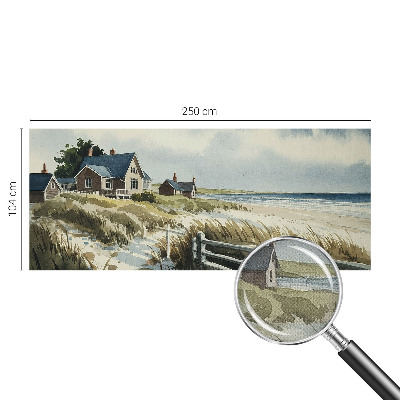 Fototapeta samoprzylepna do sypialni z motywem wydm plażowych