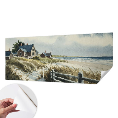 Fototapeta samoprzylepna do sypialni z motywem wydm plażowych
