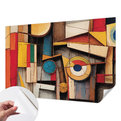 Fototapeta samoprzylepna z nadrukiem Geometryczne wzory
