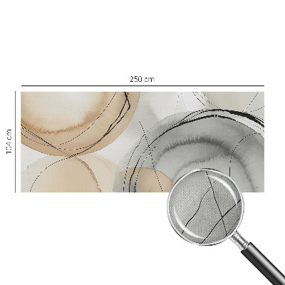 Dekoracyjna fototapeta na ścianę z geometrycznym motywem „Geometryczna harmonia”