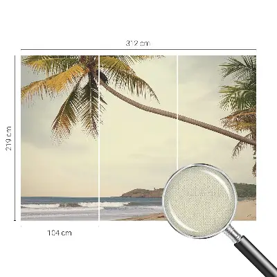 Fototapeta na ścianę z motywem tropikalnego pejzażu