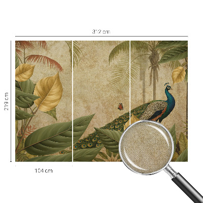 Tapeta fotograficzna z motywem egzotycznego ptaka