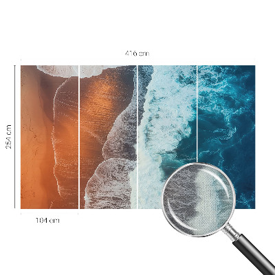 Tapeta fotograficzna samoprzylepna z motywem „Morska symbioza”