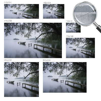 Fototapeta na ścianę z motywem spokojnego jeziora