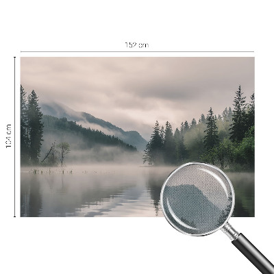 Tapeta fotograficzna samoprzylepna z motywem nastrojowego jeziora