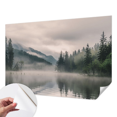 Tapeta fotograficzna samoprzylepna z motywem nastrojowego jeziora