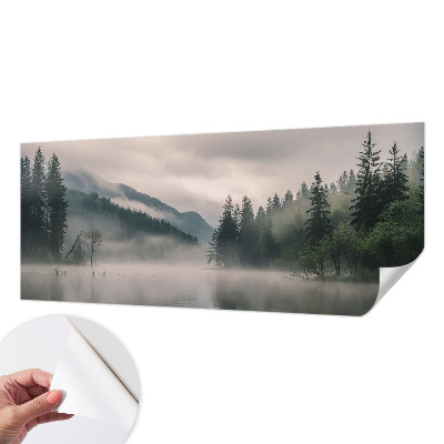 Tapeta fotograficzna samoprzylepna z motywem nastrojowego jeziora