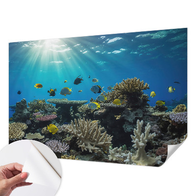Fototapeta samoprzylepna do sypialni Podwodny świat