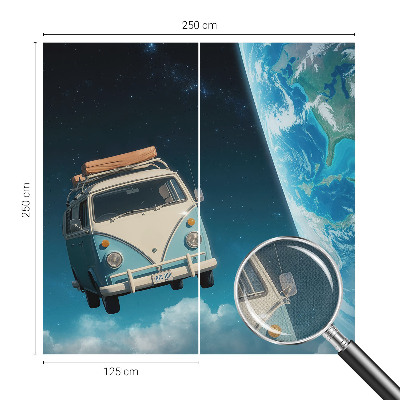 Tapeta fotograficzna samoprzylepna z motywem podróży w kosmos