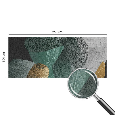 Fototapeta samoprzylepna z nadrukiem z abstrakcyjnym geometrycznym wzorem