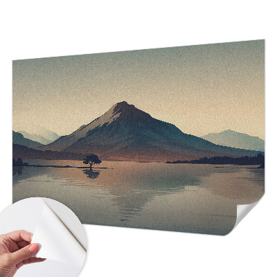 Fototapeta na ścianę z motywem górskiego pejzażu