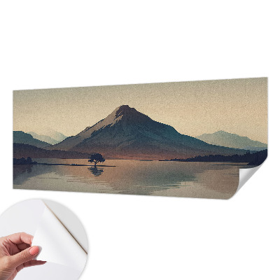 Fototapeta na ścianę z motywem górskiego pejzażu