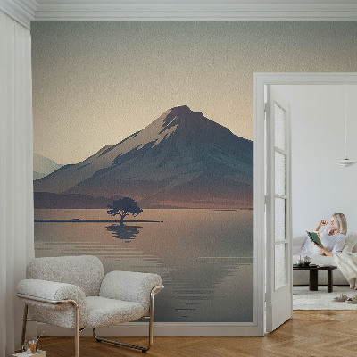 Fototapeta na ścianę z motywem górskiego pejzażu