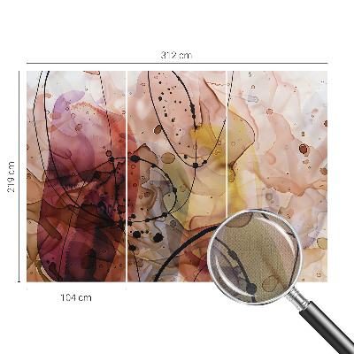 Tapeta fotograficzna z motywem abstrakcyjnej harmonii