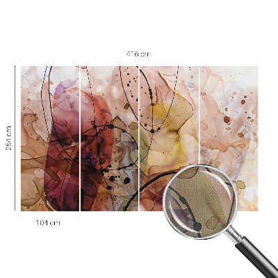 Tapeta fotograficzna z motywem abstrakcyjnej harmonii