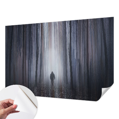 Fototapeta samoprzylepna do sypialni Leśna cisza