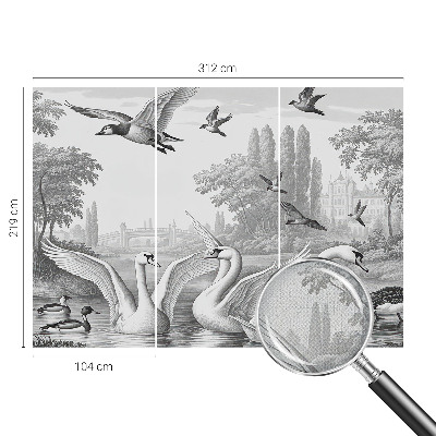 Fototapeta samoprzylepna do sypialni z klasycznym krajobrazem