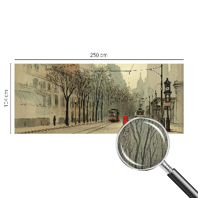 Tapeta fotograficzna samoprzylepna z motywem miejskiej symetrii