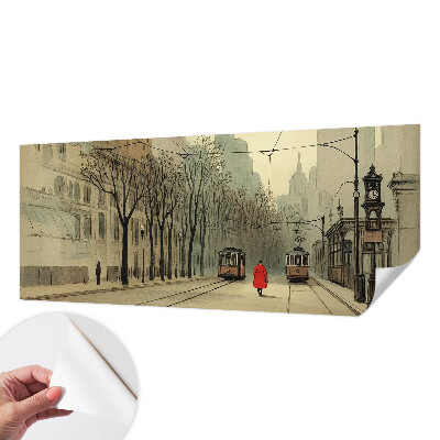 Tapeta fotograficzna samoprzylepna z motywem miejskiej symetrii