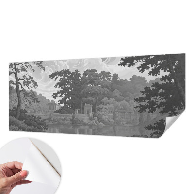 Dekoracyjna fototapeta na ścianę z przyrodniczym pejzażem
